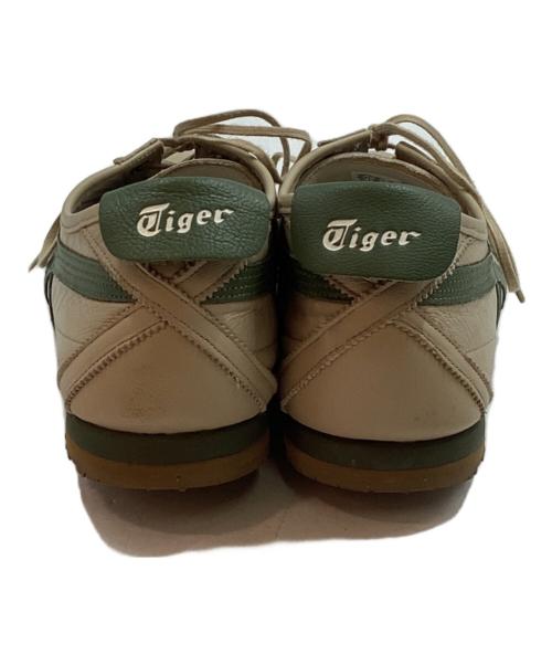 Onitsuka Tiger（オニツカタイガー）Onitsuka Tiger (オニツカタイガー) ローカットスニーカー ベージュグリーン サイズ:28.5cmの古着・服飾アイテム