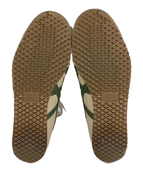 Onitsuka Tiger（オニツカタイガー）Onitsuka Tiger (オニツカタイガー) ローカットスニーカー ベージュグリーン サイズ:28.5cmの古着・服飾アイテム