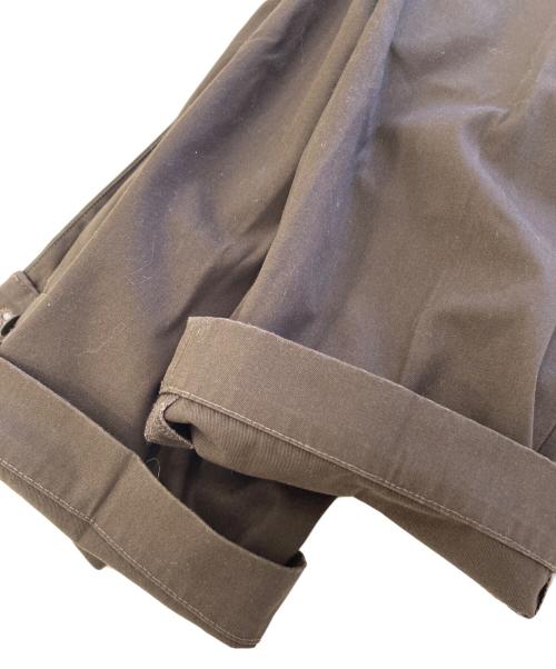 THE SHINZONE（ザ シンゾーン）THE SHINZONE (ザ シンゾーン) WASHED HIGH WAIST CHINO PANTS ブラウン サイズ:SIZE P0の古着・服飾アイテム