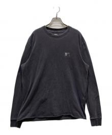 KITH×RUSSELL ATHLETIC（キス×ラッセルアスレチック）の古着「コラボ ヴィンテージ加工カットソー」｜グレー