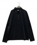 NIKEナイキ）の古着「ハーフジップカットソー」｜ブラック