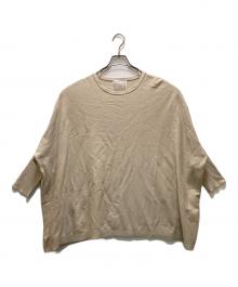 BEARDSLEY（ビアズリー）の古着「コットンビッグニット」｜ベージュ