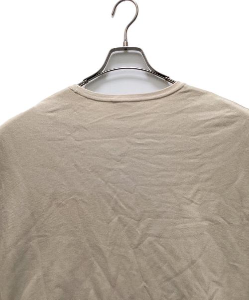 BEARDSLEY（ビアズリー）BEARDSLEY (ビアズリー) コットンビッグニット ベージュ サイズ:FREEの古着・服飾アイテム