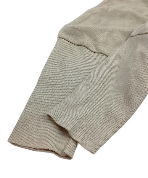 BEARDSLEY（ビアズリー）BEARDSLEY (ビアズリー) コットンビッグニット ベージュ サイズ:FREEの古着・服飾アイテム