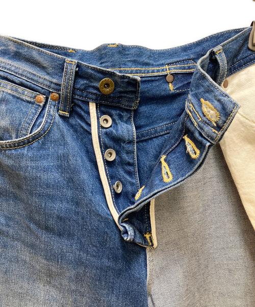 LEE（リー）LEE (リー) INSCRIRE (アンスクリア) journal standard L'essage (ジャーナルスタンダード レサージュ) 別注 インサイドアウトドッキング デニムパンツ インディゴ サイズ:Sの古着・服飾アイテム