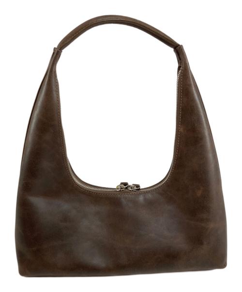 MARGESHERWOOD（マージシャーウッド）MARGESHERWOOD (マージシャーウッド) マーシャーウッドホーボーミニバッグ ブラウンの古着・服飾アイテム