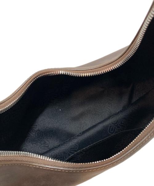 MARGESHERWOOD（マージシャーウッド）MARGESHERWOOD (マージシャーウッド) マーシャーウッドホーボーミニバッグ ブラウンの古着・服飾アイテム