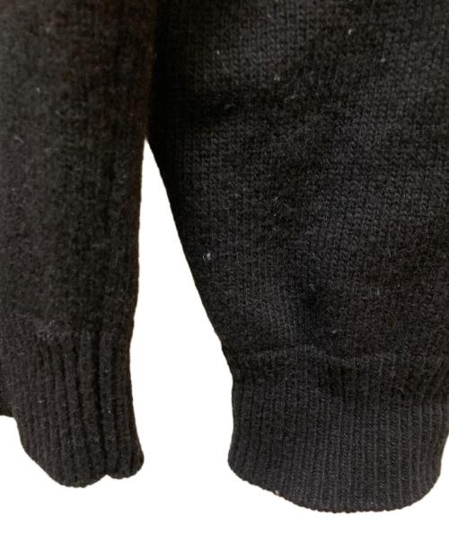 STONE ISLAND（ストーンアイランド）STONE ISLAND (ストーンアイランド) ハーフジップニット ブラック サイズ:Lの古着・服飾アイテム