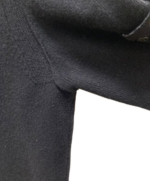 STONE ISLAND（ストーンアイランド）STONE ISLAND (ストーンアイランド) ハーフジップニット ブラック サイズ:Lの古着・服飾アイテム