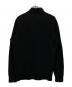 STONE ISLAND (ストーンアイランド) ハーフジップニット ブラック サイズ:L：27000円