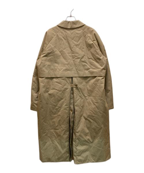 YAECA（ヤエカ）YAECA (ヤエカ) 中綿ロングステンカラーコート ベージュ サイズ:Ⅼの古着・服飾アイテム