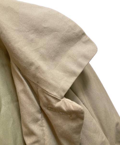 YAECA（ヤエカ）YAECA (ヤエカ) 中綿ロングステンカラーコート ベージュ サイズ:Ⅼの古着・服飾アイテム