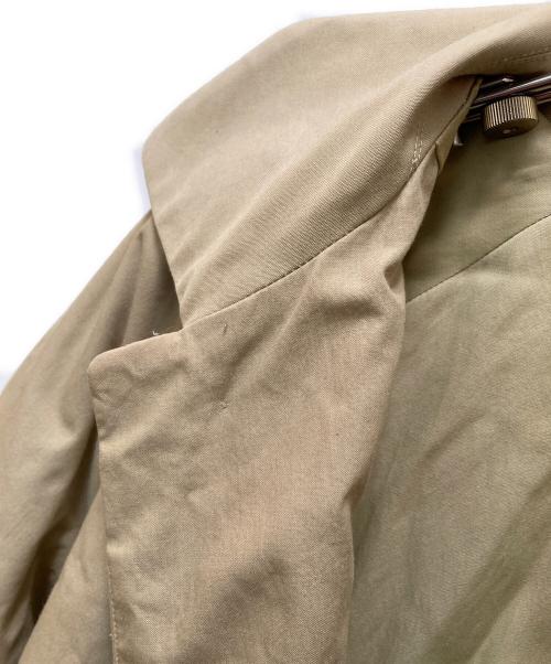 YAECA（ヤエカ）YAECA (ヤエカ) 中綿ロングステンカラーコート ベージュ サイズ:Ⅼの古着・服飾アイテム
