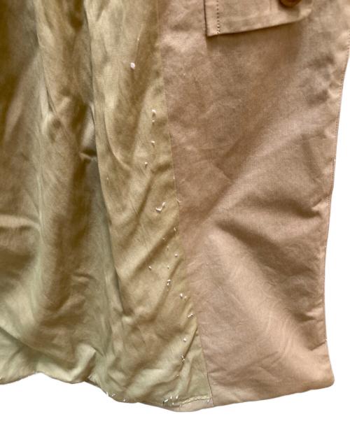 YAECA（ヤエカ）YAECA (ヤエカ) 中綿ロングステンカラーコート ベージュ サイズ:Ⅼの古着・服飾アイテム