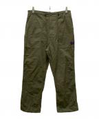 Needlesニードルズ）の古着「ストリングファティーグパンツ バックサテン」｜カーキ