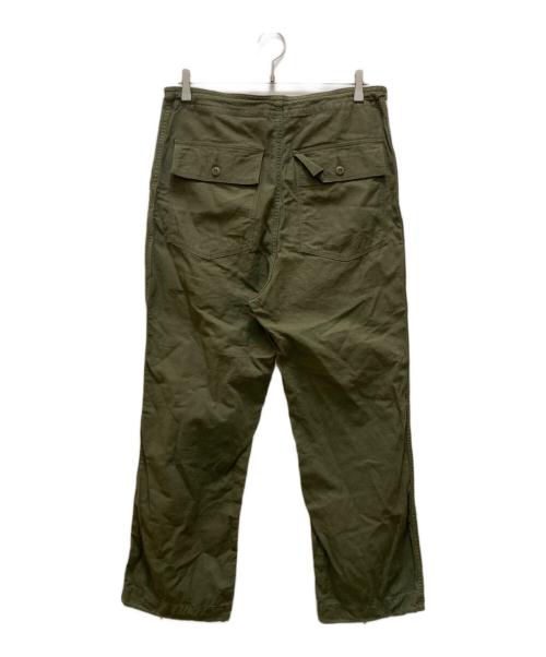 Needles（ニードルズ）Needles (ニードルズ) ストリングファティーグパンツ バックサテン カーキ サイズ:Sの古着・服飾アイテム