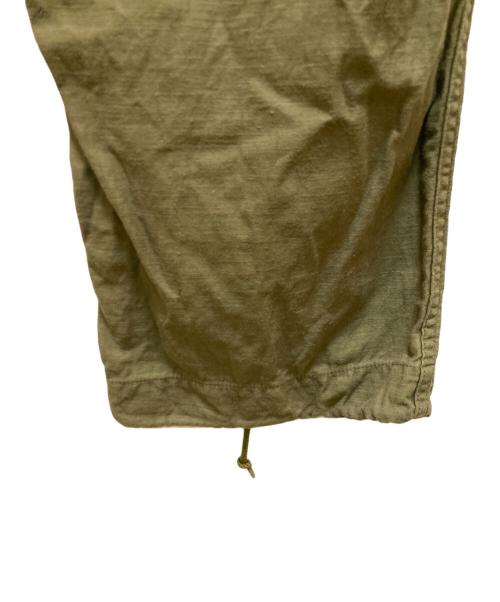 Needles（ニードルズ）Needles (ニードルズ) ストリングファティーグパンツ バックサテン カーキ サイズ:Sの古着・服飾アイテム