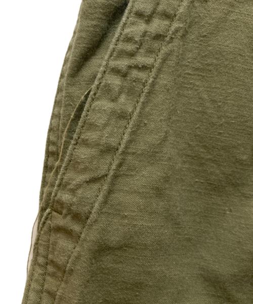 Needles（ニードルズ）Needles (ニードルズ) ストリングファティーグパンツ バックサテン カーキ サイズ:Sの古着・服飾アイテム