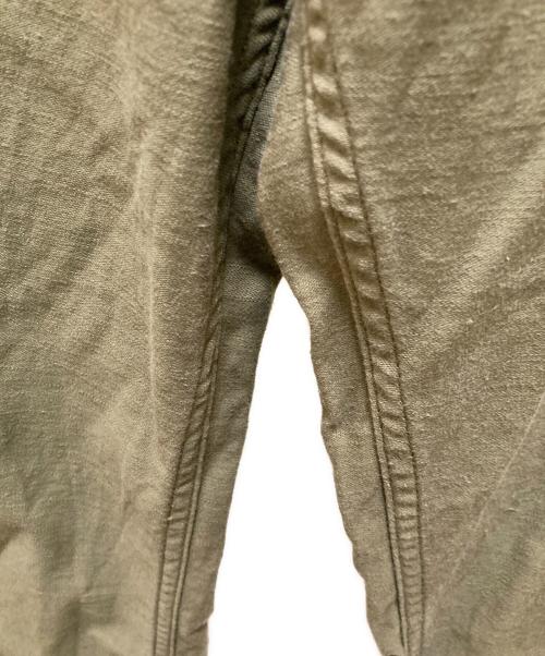 Needles（ニードルズ）Needles (ニードルズ) ストリングファティーグパンツ バックサテン カーキ サイズ:Sの古着・服飾アイテム