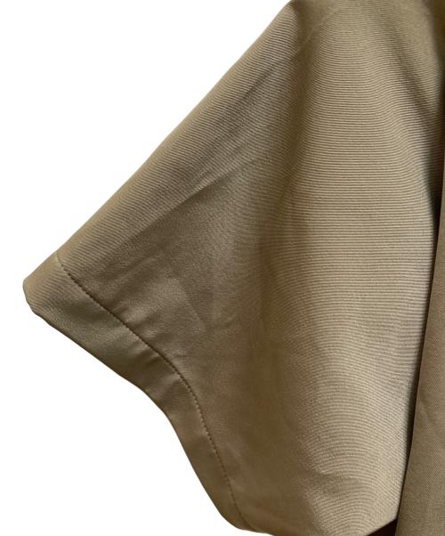 MM6 Maison Margiela（エムエムシックスメゾンマルジェラ）MM6 Maison Margiela (エムエムシックスメゾンマルジェラ) ドレープデザインブラウス カーキ サイズ:36の古着・服飾アイテム