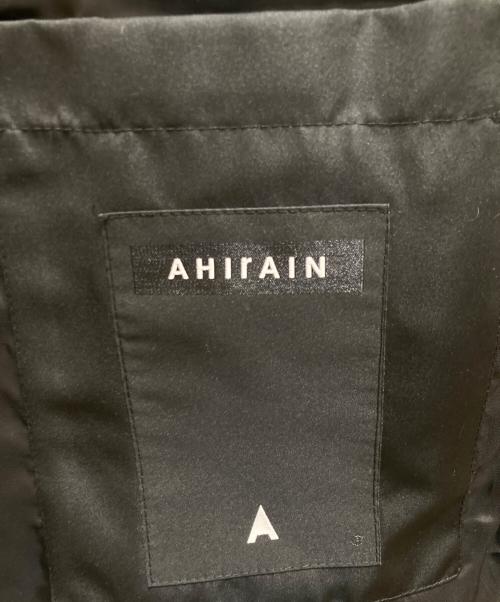 AHIrAIN（アイレイン）AHIrAIN (アイレイン) ダウンジャケット ブラック サイズ:Sの古着・服飾アイテム