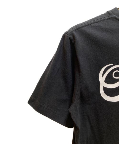 stussy（ステューシー）stussy (ステューシー) ロゴプリントTシャツ ブラック サイズ:Mの古着・服飾アイテム