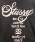 中古・古着 stussy (ステューシー) ロゴプリントTシャツ ブラック サイズ:M：5000円
