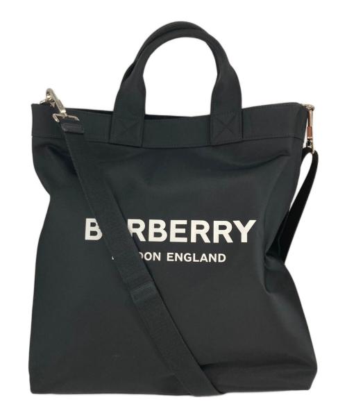 BURBERRY（バーバリー）BURBERRY (バーバリー) ARTIE TOTE BAG ブラックの古着・服飾アイテム