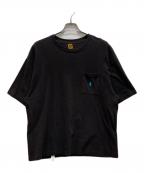 HUMAN MADEヒューマンメイド）の古着「コラボTシャツ」｜ブラック