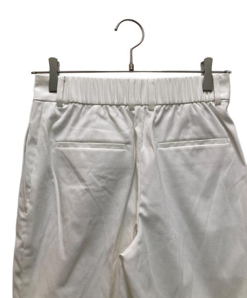 PLST（プラステ）PLST (プラステ) リネンブレンドワイドパンツ ホワイト サイズ:Sの古着・服飾アイテム