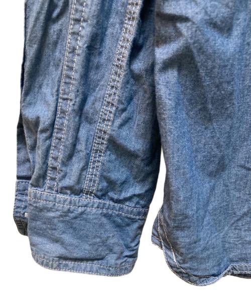 stussy（ステューシー）stussy (ステューシー) Dickies (ディッキーズ) デニムシャツ インディゴ サイズ:Mの古着・服飾アイテム