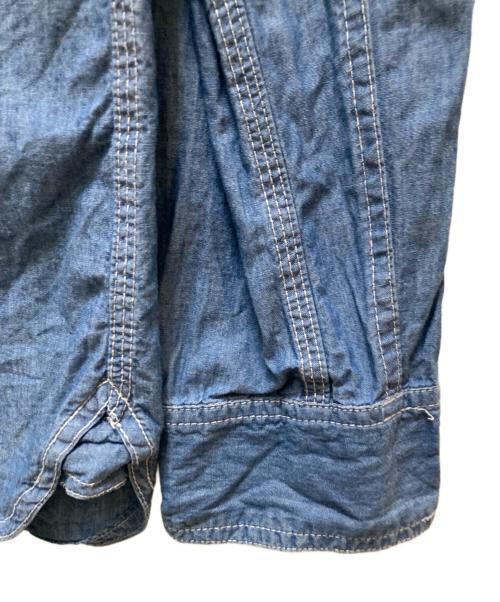stussy（ステューシー）stussy (ステューシー) Dickies (ディッキーズ) デニムシャツ インディゴ サイズ:Mの古着・服飾アイテム