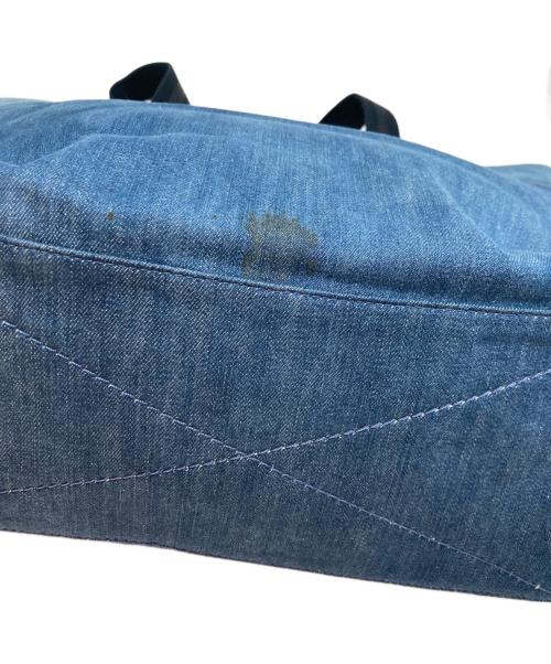 COACH（コーチ）COACH (コーチ) ロゴデニムキャンバス トートバッグ インディゴの古着・服飾アイテム