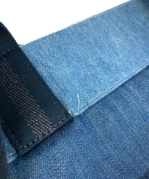 COACH（コーチ）COACH (コーチ) ロゴデニムキャンバス トートバッグ インディゴの古着・服飾アイテム