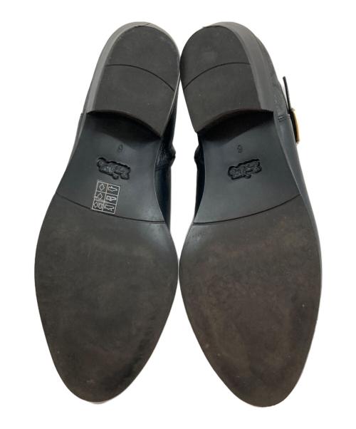 COACH（コーチ）COACH (コーチ) ディーン シグネチャー サイドジップブーティ ブラック サイズ:23の古着・服飾アイテム