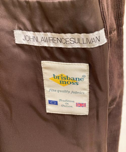 JOHN LAWRENCE SULLIVAN（ジョン ローレンス サリバン）JOHN LAWRENCE SULLIVAN (ジョン ローレンス サリバン) コーデュロイチェスターコート ブラウン サイズ:46の古着・服飾アイテム