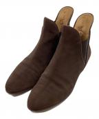 Salvatore Ferragamoサルヴァトーレ フェラガモ）の古着「スエードサイドゴアブーツ」｜ブラウン