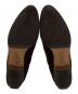 中古・古着 Salvatore Ferragamo (サルヴァトーレ フェラガモ) スエードサイドゴアブーツ ブラウン サイズ:SIZE 7 1/2B：7000円