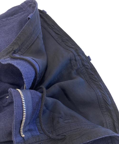 Y's（ワイズ）Y's (ワイズ) リネンウールテーパードイージーパンツ ネイビー サイズ:2の古着・服飾アイテム