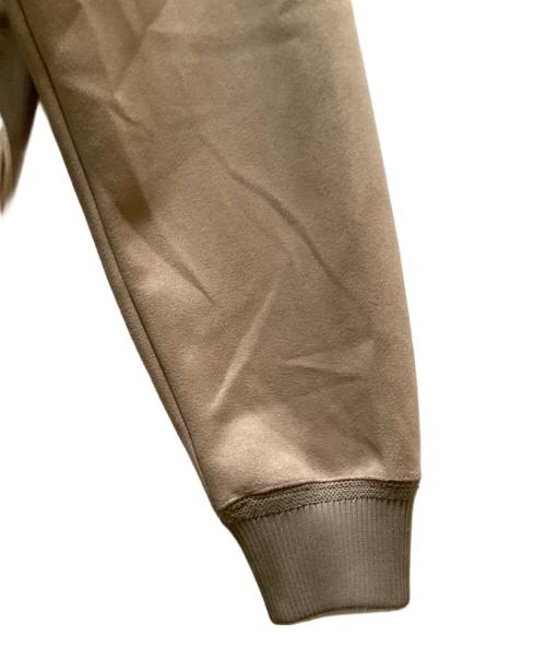 Paris Saint-Germain（パリサンジェルマン）PARIS SAINT-GERMAIN (パリサンジェルマン) スウェード プルオーバー パーカー ブラウン サイズ:Lの古着・服飾アイテム