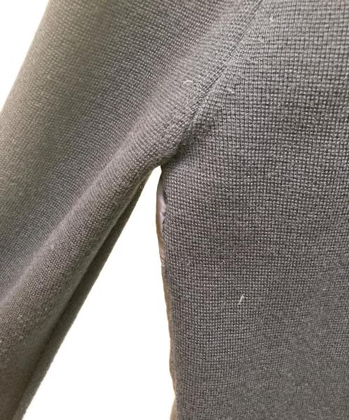 MONCLER（モンクレール）MONCLER (モンクレール) ニット切替 ダウンジャケット ブラック サイズ:Sの古着・服飾アイテム