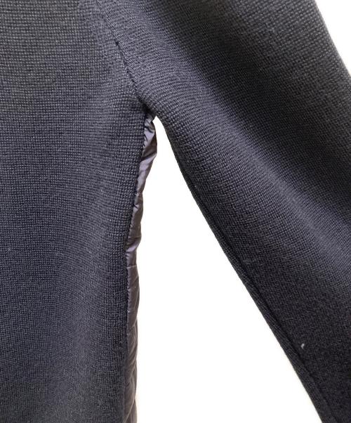 MONCLER（モンクレール）MONCLER (モンクレール) ニット切替 ダウンジャケット ブラック サイズ:Sの古着・服飾アイテム