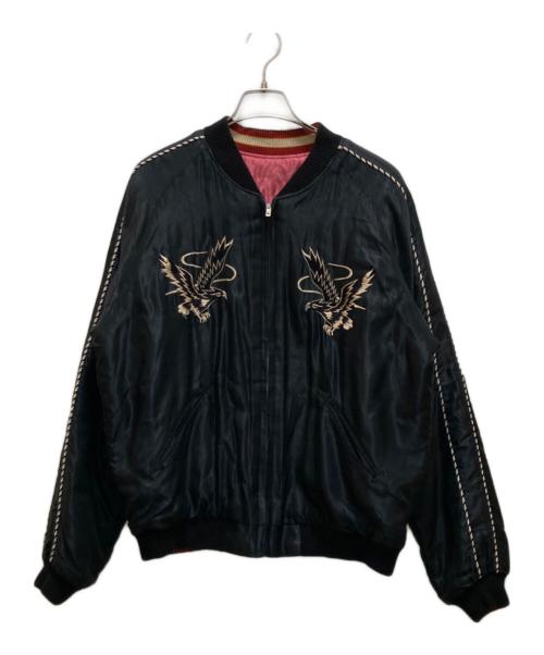 東洋エンタープライズ（トウヨウエンタープライズ）東洋エンタープライズ (トウヨウエンタープライズ) リバーシブルスーベニアジャケット ブラック サイズ:XLの古着・服飾アイテム