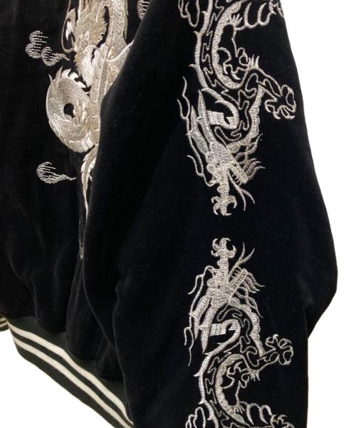 hoshihime（ホシヒメ）hoshihime (ホシヒメ) ベロアスカジャン ブラック サイズ:Freeの古着・服飾アイテム