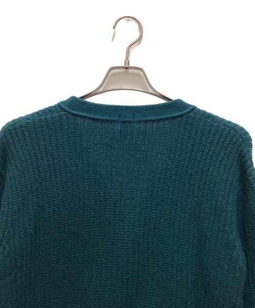 Ron Herman（ロンハーマン）Ron Herman (ロンハーマン) アルパカ混ニットカーディガン グリーン サイズ:Mの古着・服飾アイテム