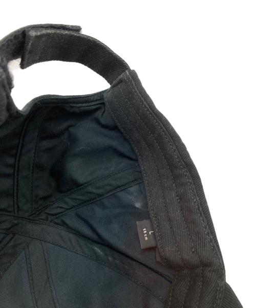 BALENCIAGA（バレンシアガ）BALENCIAGA (バレンシアガ) ベースボールキャップ ブラック サイズ: L 59cmの古着・服飾アイテム