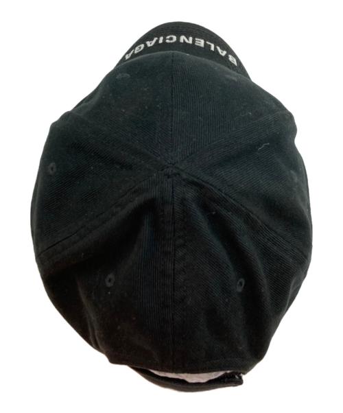 BALENCIAGA（バレンシアガ）BALENCIAGA (バレンシアガ) クラシックロゴキャップ ブラックの古着・服飾アイテム