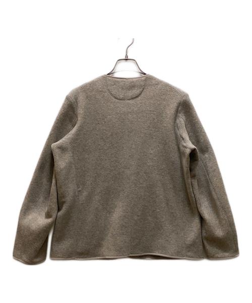 DANTON（ダントン）DANTON (ダントン) フリース ノーカラージャケット グレー サイズ:34の古着・服飾アイテム