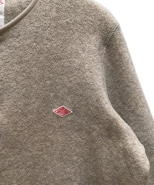 DANTON（ダントン）DANTON (ダントン) フリース ノーカラージャケット グレー サイズ:34の古着・服飾アイテム