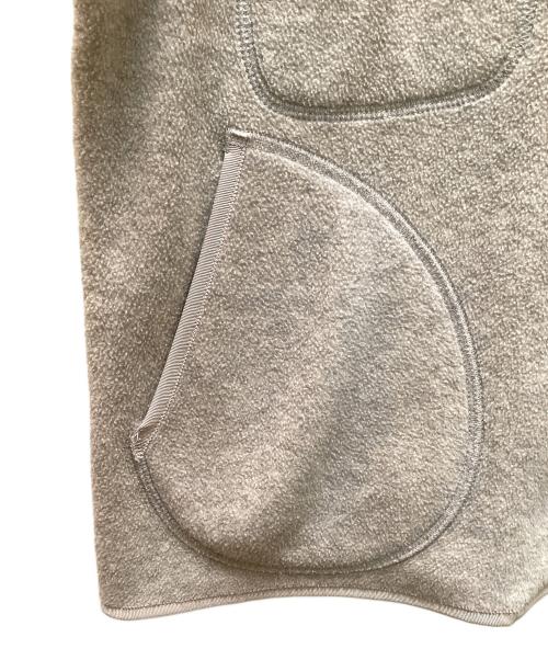 DANTON（ダントン）DANTON (ダントン) フリース ノーカラージャケット グレー サイズ:34の古着・服飾アイテム